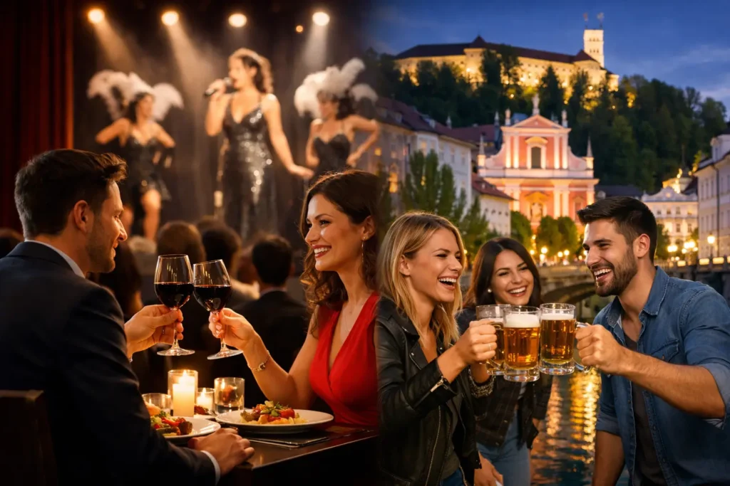 Dinner Theater vs Pub Crawl: Ljubljana Night Out