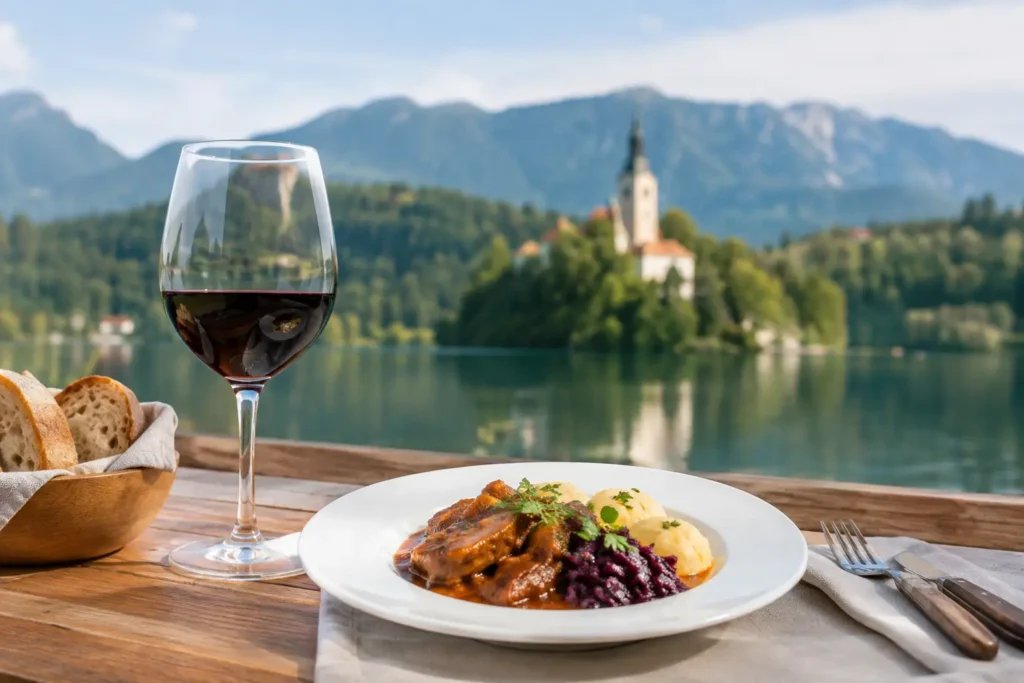 Does Traditional Dinner Include Wine in Slovenia?