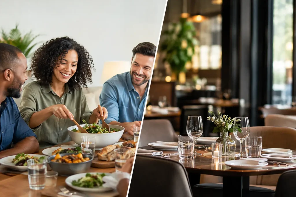 Hosted Meal Versus Restaurant: Which Fits?
