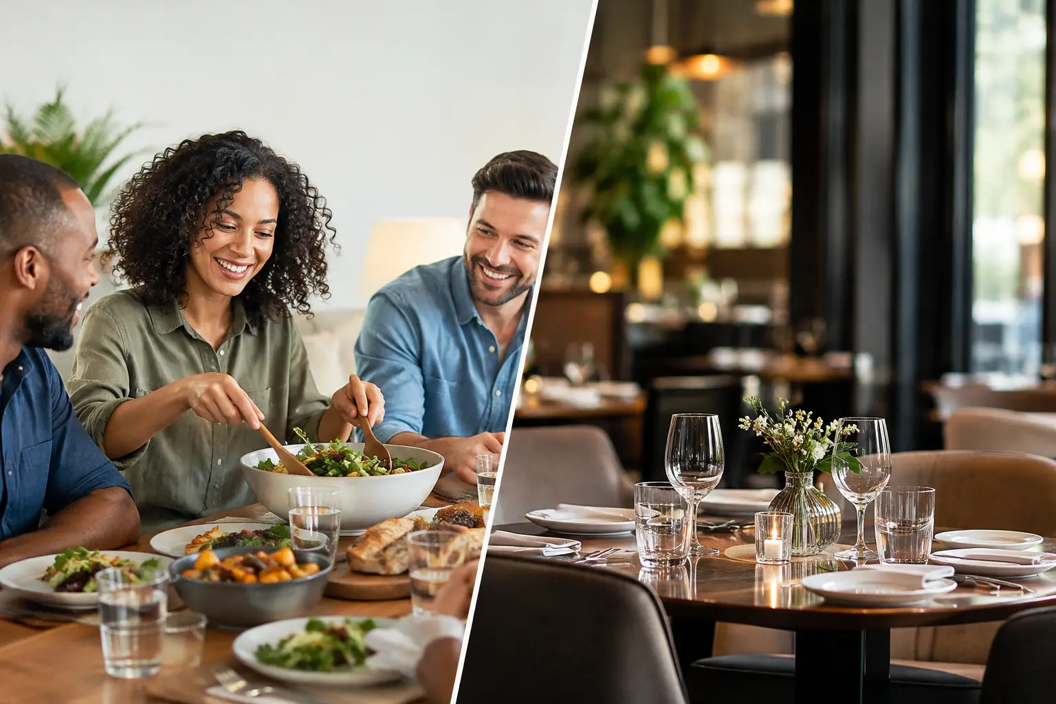 Hosted Meal Versus Restaurant: Which Fits?